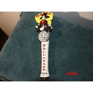 Tallgrass Brewing Co. Oasis Beer Super Rare Tap Handle Man Cave Hand painted Vin